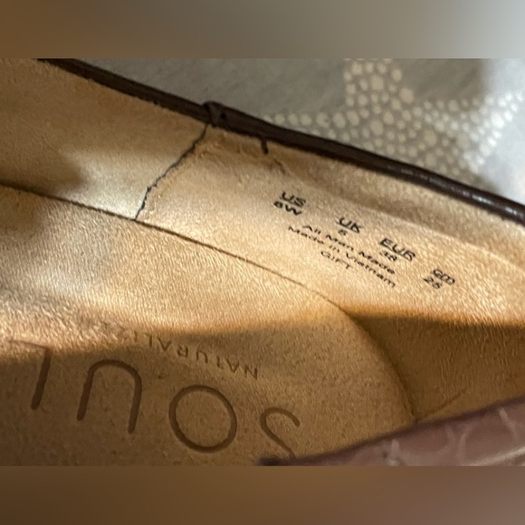 Soul Brown Python Slip On - Picture 3 of 7